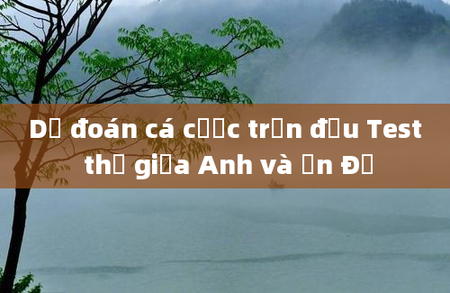 Dự đoán cá cược trận đấu Test thứ giữa Anh và Ấn Độ