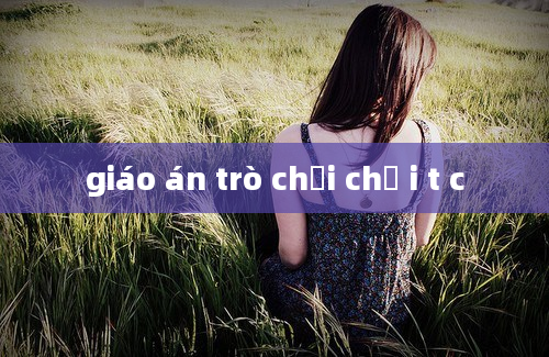 giáo án trò chơi chữ i t c