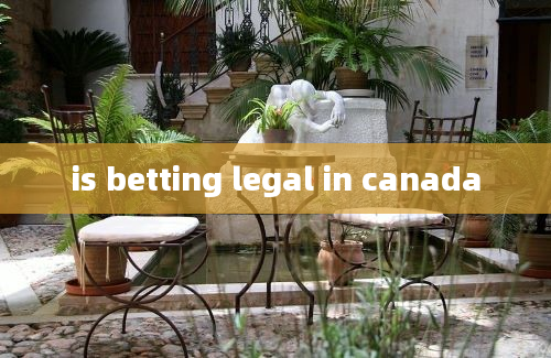 is betting legal in canada