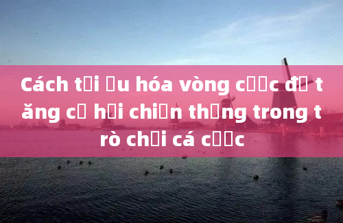 Cách tối ưu hóa vòng cược để tăng cơ hội chiến thắng trong trò chơi cá cược