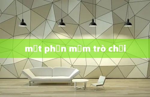 một phần mềm trò chơi