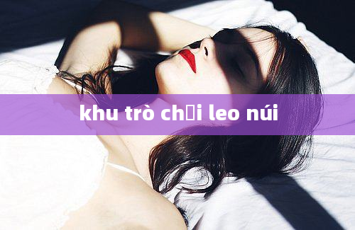 khu trò chơi leo núi