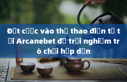 Đặt cược vào thể thao điện tử tại Arcanebet để trải nghiệm trò chơi hấp dẫn