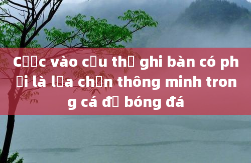 Cược vào cầu thủ ghi bàn có phải là lựa chọn thông minh trong cá độ bóng đá