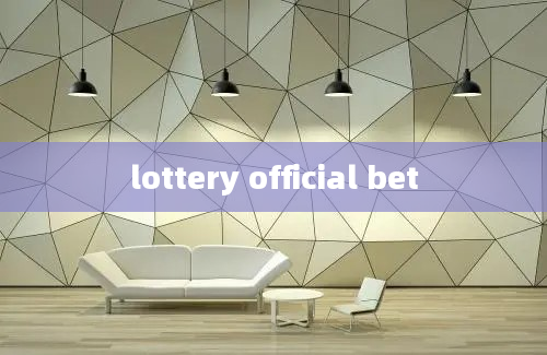 lottery official bet