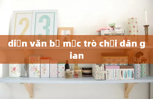 diễn văn bế mạc trò chơi dân gian