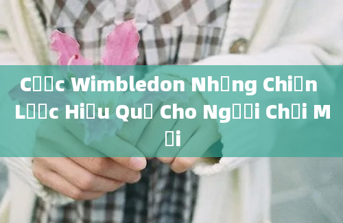 Cược Wimbledon Những Chiến Lược Hiệu Quả Cho Người Chơi Mới