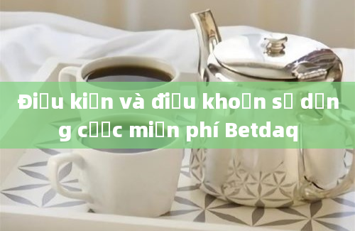 Điều kiện và điều khoản sử dụng cược miễn phí Betdaq