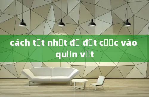 cách tốt nhất để đặt cược vào quần vợt