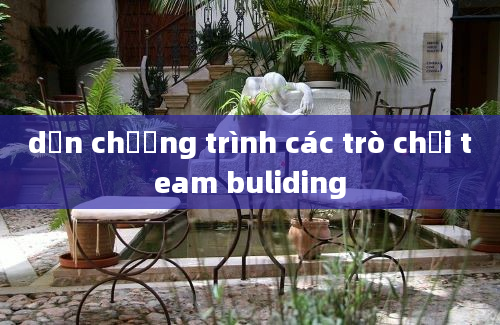 dẫn chương trình các trò chơi team buliding