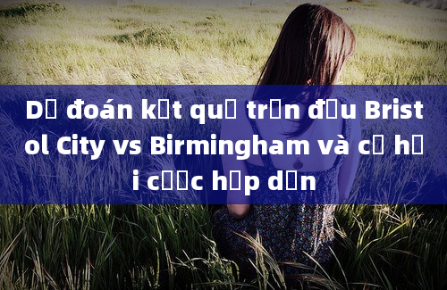 Dự đoán kết quả trận đấu Bristol City vs Birmingham và cơ hội cược hấp dẫn