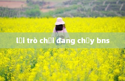 lỗi trò chơi đang chạy bns