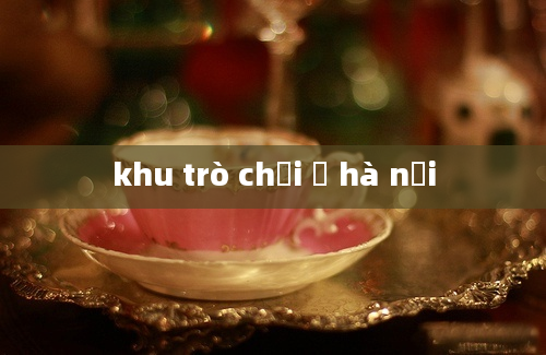 khu trò chơi ở hà nội