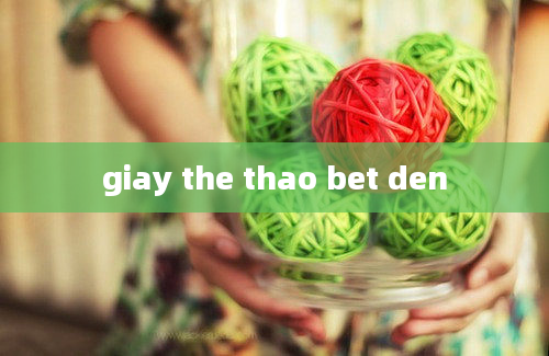 giay the thao bet den