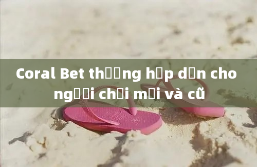 Coral Bet thưởng hấp dẫn cho người chơi mới và cũ