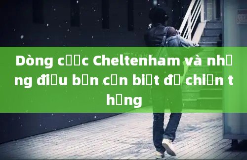 Dòng cược Cheltenham và những điều bạn cần biết để chiến thắng