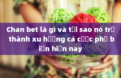 Chan bet là gì và tại sao nó trở thành xu hướng cá cược phổ biến hiện nay