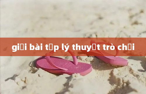 giải bài tập lý thuyết trò chơi