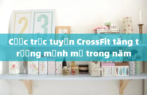 Cược trực tuyến CrossFit tăng trưởng mạnh mẽ trong năm