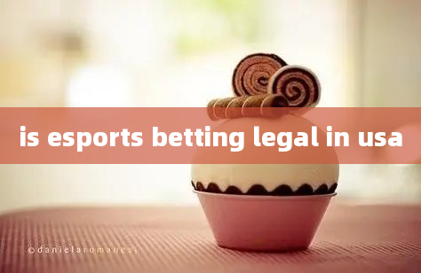 is esports betting legal in usa