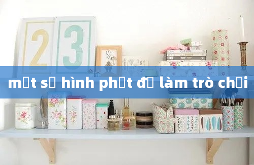 một số hình phạt để làm trò chơi