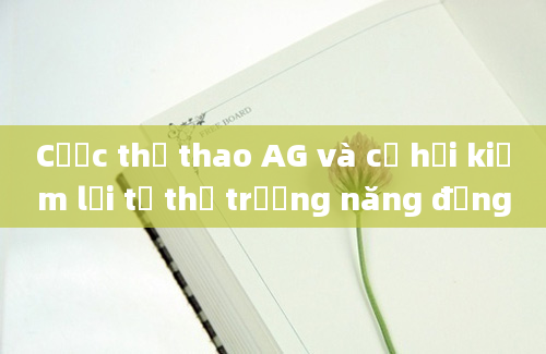 Cược thể thao AG và cơ hội kiếm lợi từ thị trường năng động