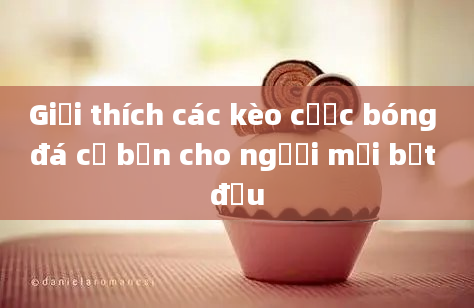 Giải thích các kèo cược bóng đá cơ bản cho người mới bắt đầu