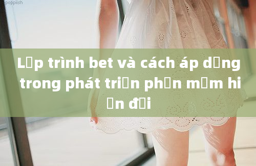 Lập trình bet và cách áp dụng trong phát triển phần mềm hiện đại