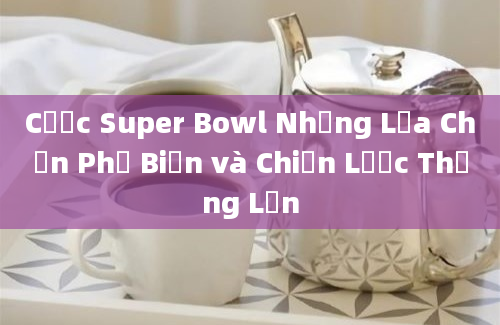 Cược Super Bowl Những Lựa Chọn Phổ Biến và Chiến Lược Thắng Lớn