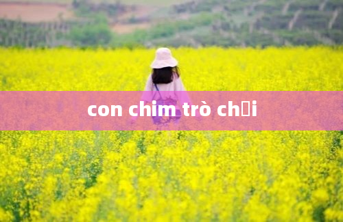 con chim trò chơi