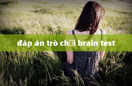 đáp án trò chơi brain test