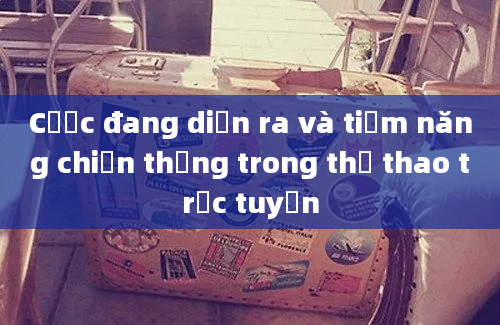 Cược đang diễn ra và tiềm năng chiến thắng trong thể thao trực tuyến