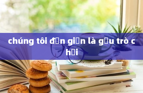 chúng tôi đơn giản là gấu trò chơi