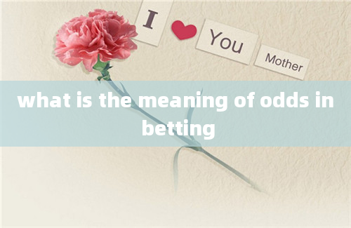 what is the meaning of odds in betting