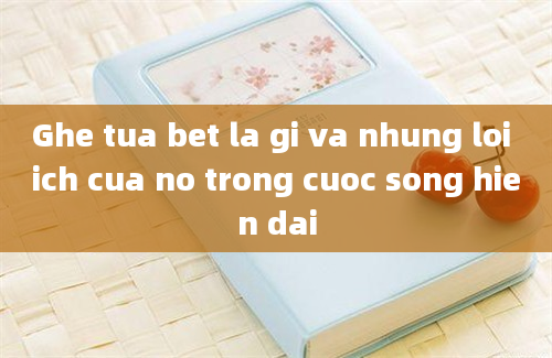 Ghe tua bet la gi va nhung loi ich cua no trong cuoc song hien dai