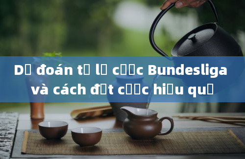 Dự đoán tỷ lệ cược Bundesliga và cách đặt cược hiệu quả