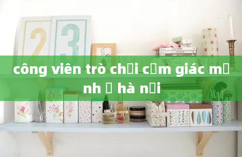 công viên trò chơi cảm giác mạnh ở hà nội