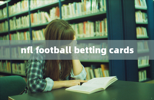 nfl football betting cards