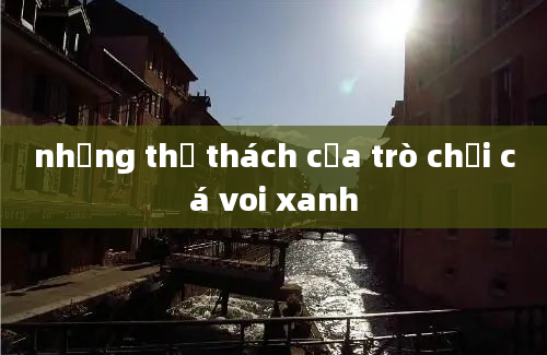 những thử thách của trò chơi cá voi xanh