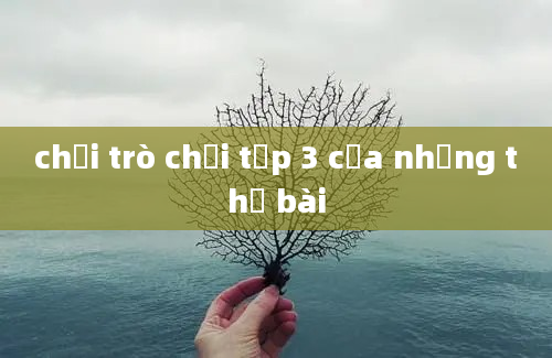 chơi trò chơi tập 3 của những thẻ bài