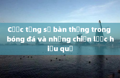 Cược tổng số bàn thắng trong bóng đá và những chiến lược hiệu quả