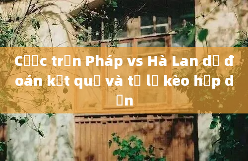 Cược trận Pháp vs Hà Lan dự đoán kết quả và tỷ lệ kèo hấp dẫn