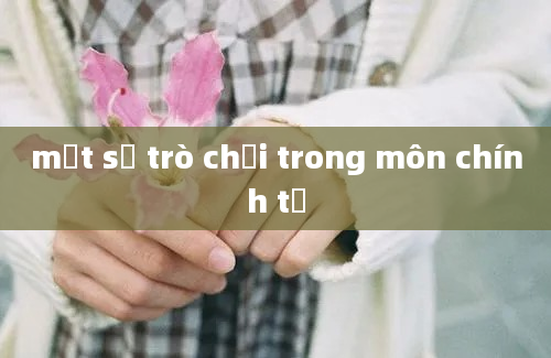 một số trò chơi trong môn chính tả