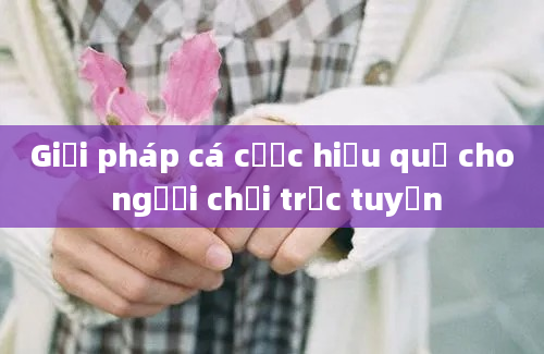 Giải pháp cá cược hiệu quả cho người chơi trực tuyến