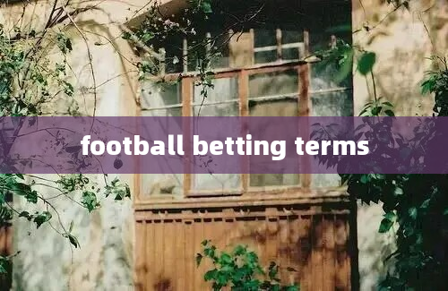 football betting terms