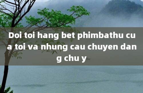 Doi toi hang bet phimbathu cua toi va nhung cau chuyen dang chu y