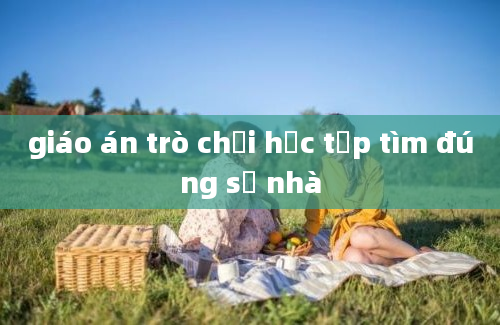 giáo án trò chơi học tập tìm đúng số nhà