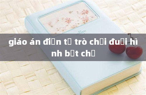 giáo án điện tử trò chơi đuổi hình bắt chữ