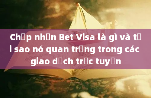 Chấp nhận Bet Visa là gì và tại sao nó quan trọng trong các giao dịch trực tuyến