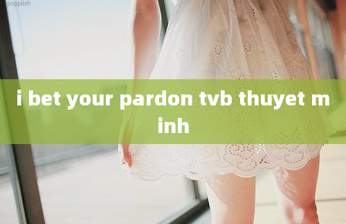 i bet your pardon tvb thuyet minh